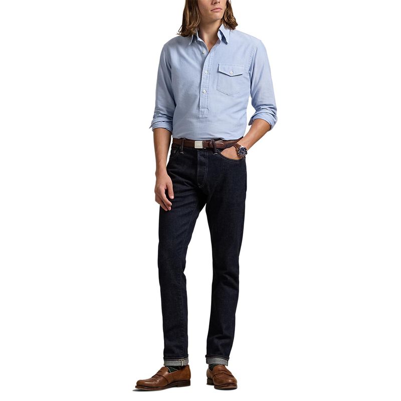 Polo Ralph Lauren Classic Fit Oxford Popover Shirt image number 3
